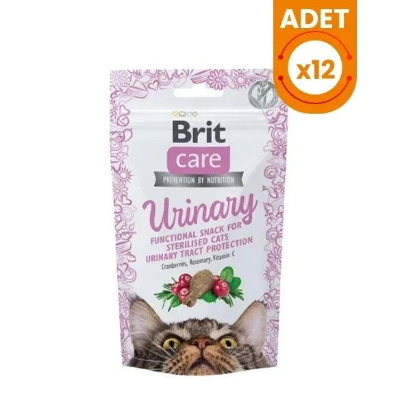 Brit Care Snack Urinary İdrar Sağlığı Destekleyici Kedi Ödül Maması