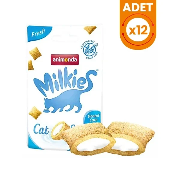 Animonda Milkies Fresh Dental Kedi Ödül Bisküvisi