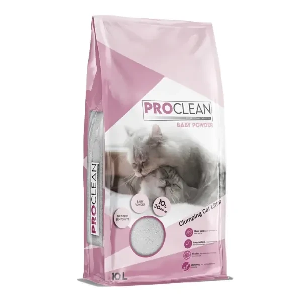 Proline Kokusuz İnce Taneli Topaklanan Bentonit Kedi Kumu 20 LT